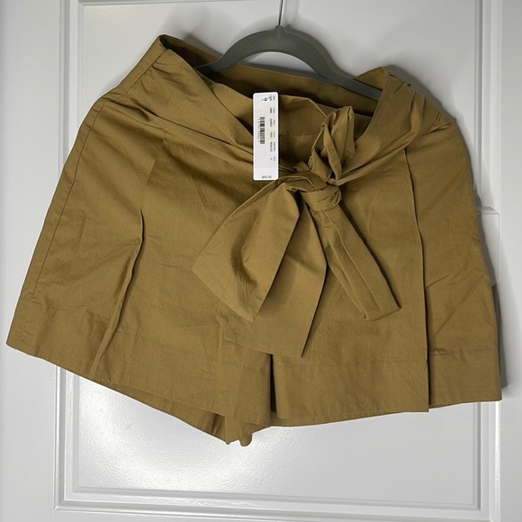 J. Crew Shorts J. Crew Cotton Poplin Tie Waist Shorts Size 4 - Picture 2 of 13